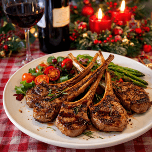 홍언니고기 양갈비 프렌치랙 500g (호주산 캠핑 램)